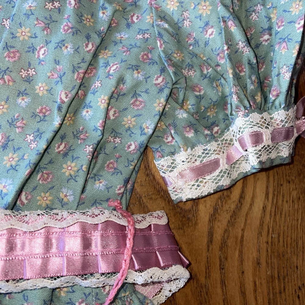 Cottagecore Sweet Dress for Your Little Loved One! Lace Ribbon Bows Ruffles